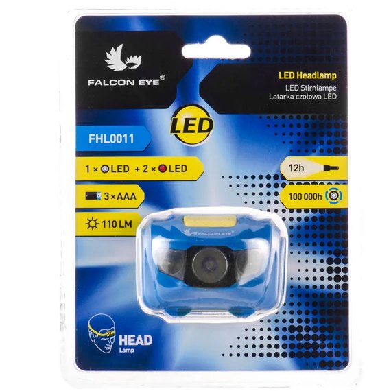 Налобный фонарь Falcon Eye (110 Lm) Cool White/Red (FHL0011) DAS301723, изображение 4