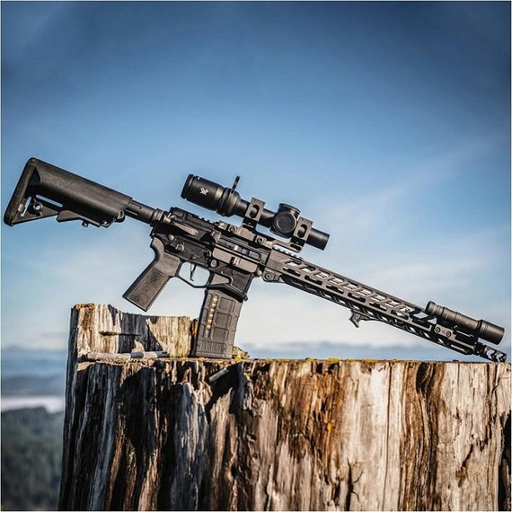 Прицел Vortex Strike Eagle 1-8x24, FFP, марка EBR-8 c подсв, труба 30мм (SE-1801), изображение 7