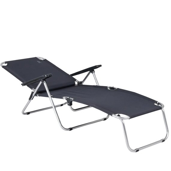 Шезлонг Bo-Camp Copa Rio Graphite (1211969) DAS301448, изображение 3