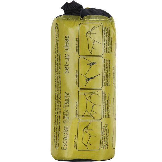 Тент Sea to Summit Escapist 15D Tarp Lime (STS AESCTARPM), изображение 2