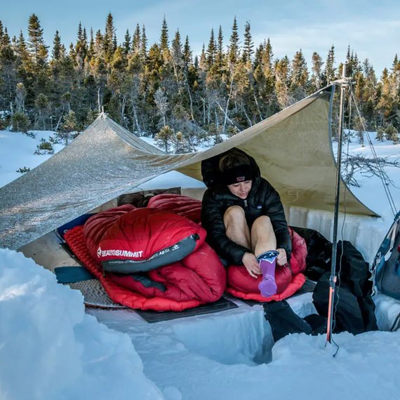 Тент Sea to Summit Escapist 15D Tarp Lime (STS AESCTARPM), изображение 4