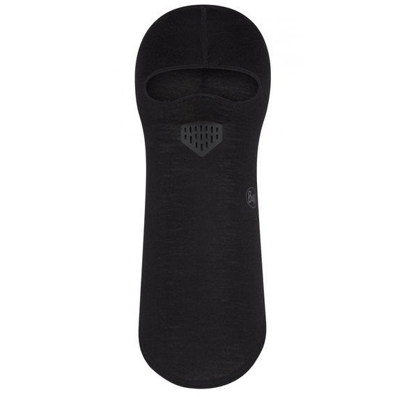 Балаклава Buff Lightweight Merino Wool Solid Black (BU 123327.999.10.00), изображение 2
