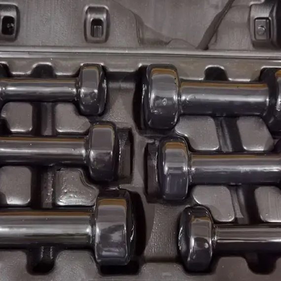 Набор гантелей в кейсе PowerPlay 4121 9 кг (PP_4121_9kg), Вес: 9 кг, изображение 3