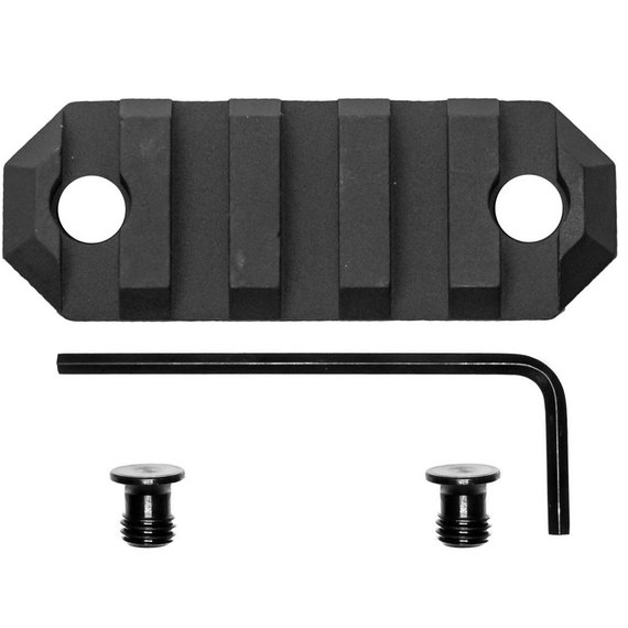 Планка GrovTec KeyMod Picatinny/Weaver 5 слотів 5,5 см (GTSW227)