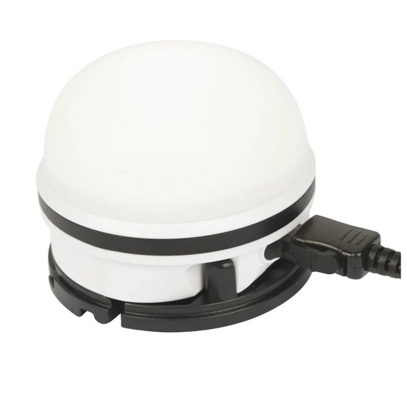Ліхтар кемпінговий Bo-Camp Kuma Silicone Rechargeable 200 Lumen White/Black (5818808) DAS301708, зображення 3