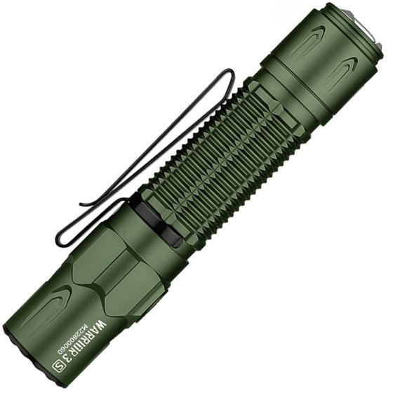 Ліхтар Olight Warrior 3S od green (Warrior 3S OD), Колір: Зелений, зображення 4