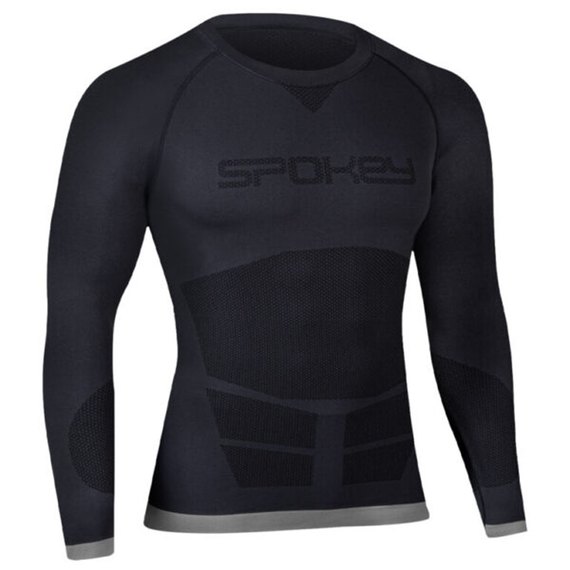 Комплект термобілизни чоловічий Spokey Dry HI Optima XL/XXL Black 929987, Розмір: XL/2XL, зображення 3