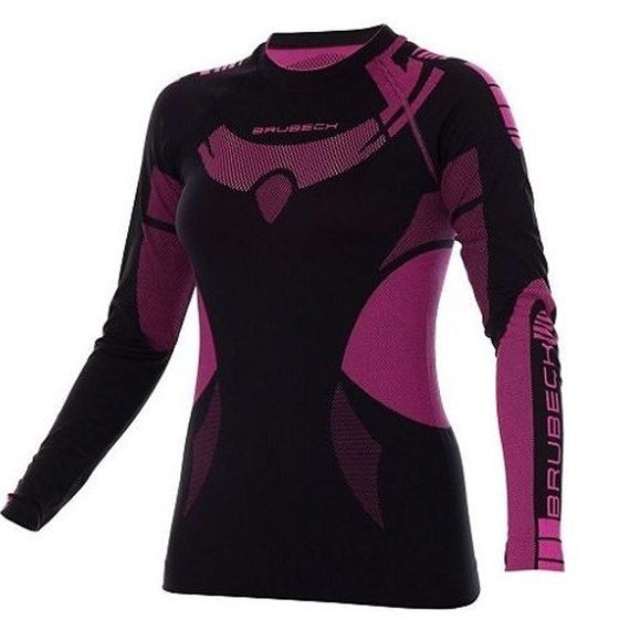 Комплект женского термобелья Brubeck Dry LS13070-LE11850 black/amaranth L (LS13070-LE11850 black/amaranth-L), Размер: L, Рост: 166-172 см, изображение 2