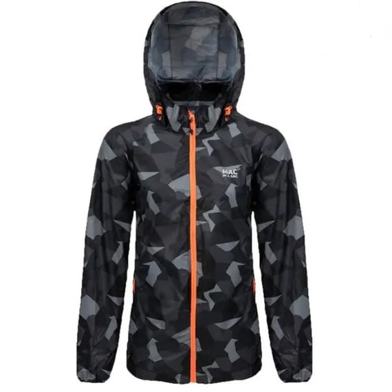 Мембранная куртка Mac in a Sac Edition Black Camo S (SS19-BCAM-U-S), Размеры: S, Цвет: Черный/Камуфляж, изображение 2