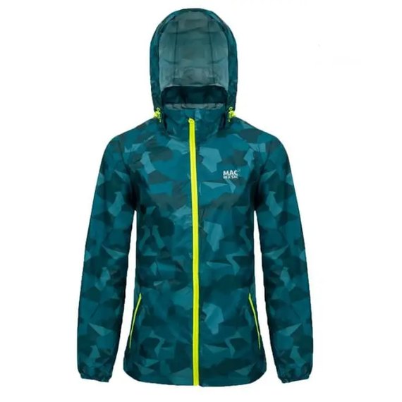 Мембранна куртка Mac in a Sac Edition Teal Camo XXXL (SS19-TCAM-U-XXXL), Розміри: XXXL, Колір: Зелений/Камуфляж, зображення 2