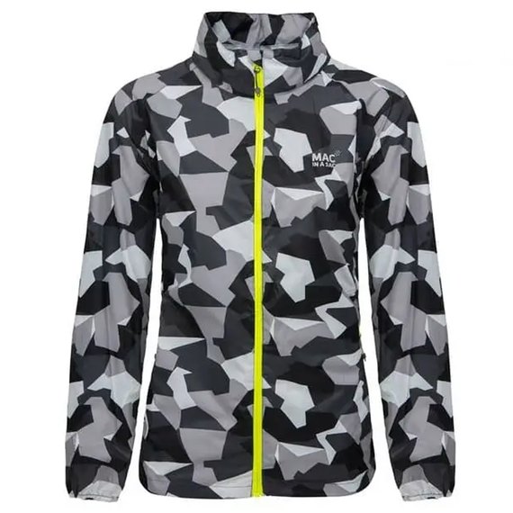 Мембранная куртка Mac in a Sac Edition White Camo XXXL (SS19-WCAM-U-XXXL), Размеры: XXXL, Цвет: Серый/Камуфляж