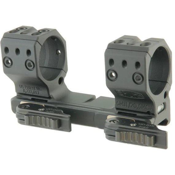 Моноблок Spuhr 30 мм High. 6 MIL/20.6 MOA. Сплав. Picatinny QDP-3602