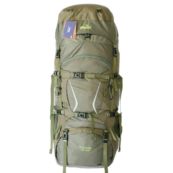 Рюкзак Tramp Ragnar зеленый 75+10л UTRP-044-green, Цвет: Зелёный