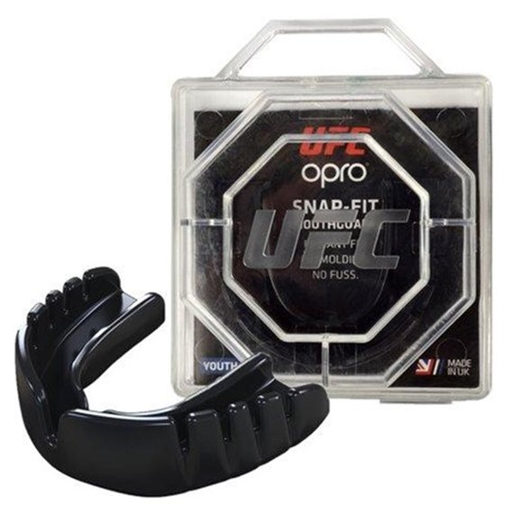 Капа для боксу OPRO Snap-Fit UFC (вік 11+) Black (ufc.002257001), зображення 3