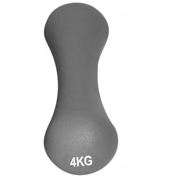 Гантель PowerPlay 4126 неопренова 2*4 кг (PP_4126_4kg_2in), зображення 2