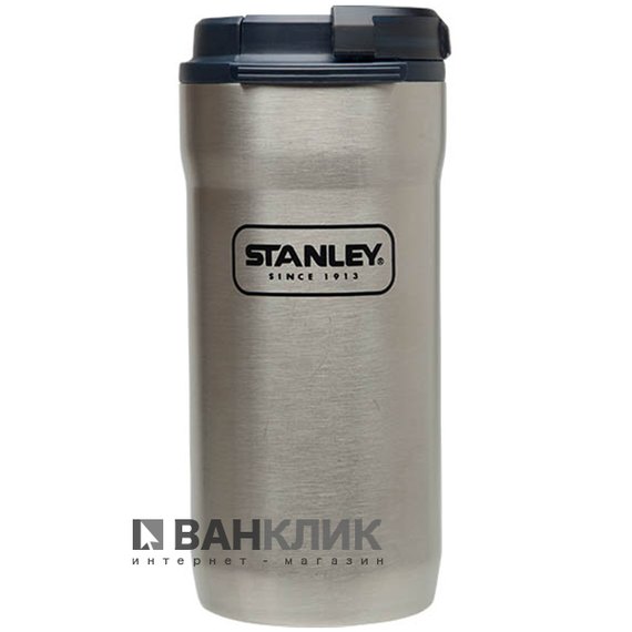 Кружка-термос Stenley объемом 0,47 л темно-синяя (6939236321808)