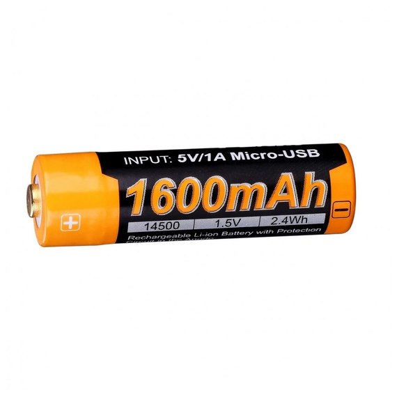 Аккумулятор 14500 Fenix 1600 mAh ARB-L14-1600U, изображение 3