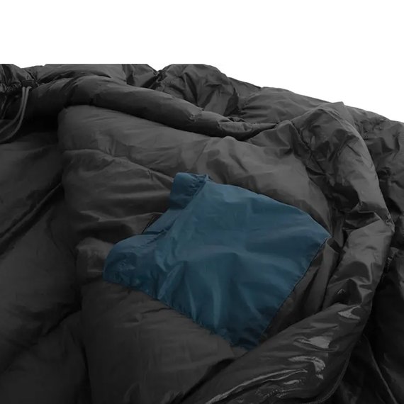 Спальный мешок Pinguin Lava 350 (2/ -4°C), 195 см - Right Zip, Blue (PNG 242454), изображение 4