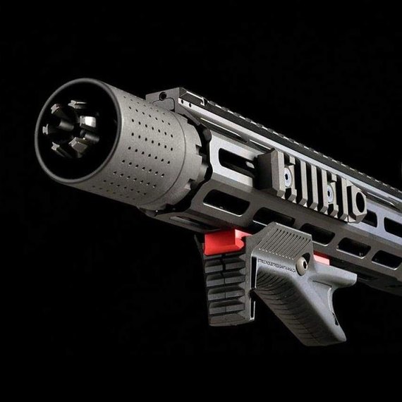 Планка пикатинни 7 слотов KeyMod & M-Lok (SI-LINK-RS-7-QD-BK), изображение 4