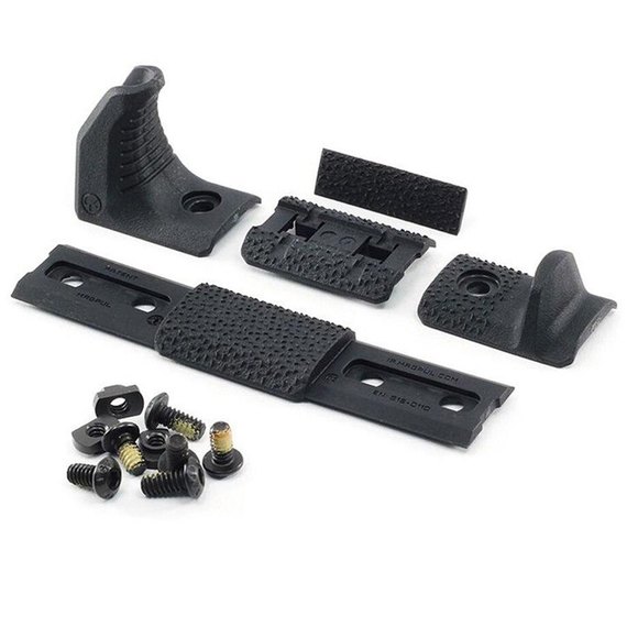 Упор Magpul M-LOK Hand Stop Kit передний на цевье черный (MAG608-BLK), Цвет : Чёрный, изображение 2