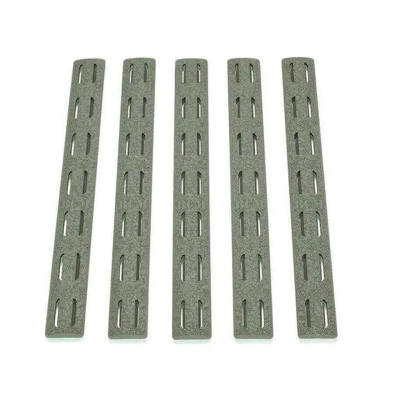 Накладка BCM защитная 5.5’’ на цевье KeyMod 5 шт олива (BCM-KMR-RP-FG-5), Цвет: Оливковый