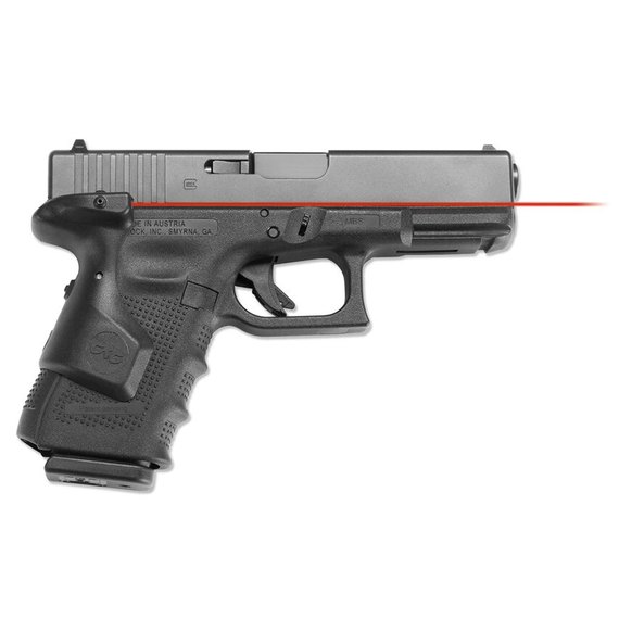 Лазерный целеуказатель Crimson Trace LG-851 на рукоять для GLOCK G4 19 Красный (01-2640), изображение 2