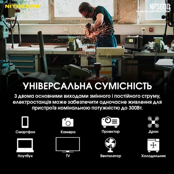 Портативна електростанція Nitecore NPS600 (6-1362_600), зображення 6