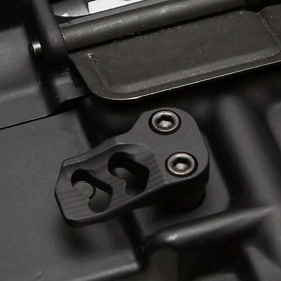 Увеличенная клавиша сброса магазина ODIN XMR2 для карабинов на базе AR-15 черный (ACC-XMR2-BLK), изображение 2
