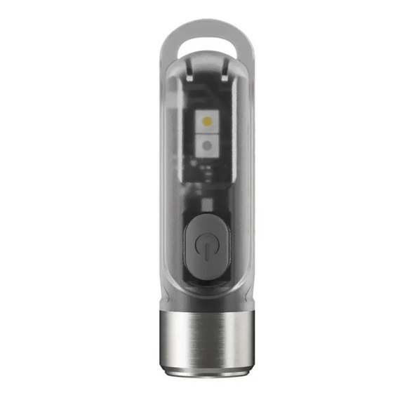 Фонарь-брелок Nitecore TIKI GITD Blue люминесцентный с ультрафиолетом (6-1385_GITD_blue), изображение 5