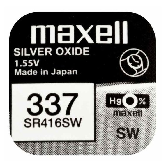 Батарейка Maxell SR416SW 1PC EU MF (6813428), изображение 2