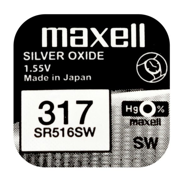 Батарейка Maxell SR516SW 1PC EU MF (6813371), изображение 2