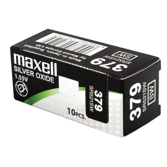 Батарейка Maxell SR521SW 1PC EU MF (6813370), зображення 3