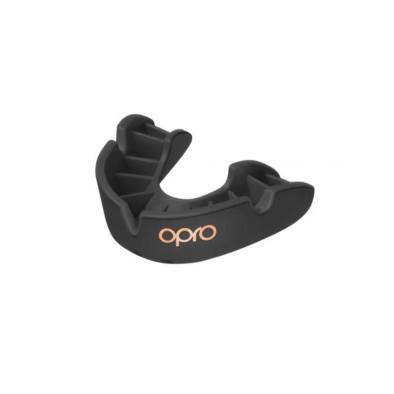 Капа для боксу OPRO Bronze (вік 11+) Black (art.102500001), Колір: Чорний, зображення 2