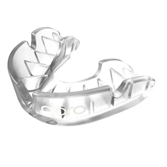 Капа для бокса OPRO Silver (возраст до 10) Clear (art.102503006), изображение 2