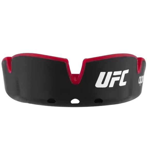 Капа для бокса OPRO Silver UFC (вік до 10) Black/Red (ufc.102515001), зображення 3