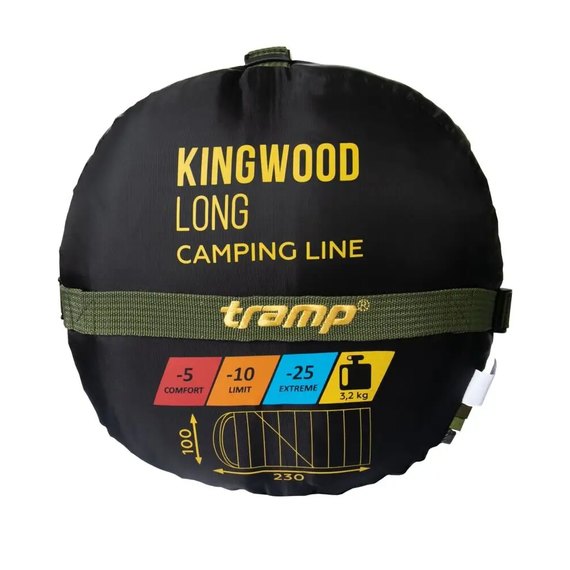 Спальный мешок Tramp Kingwood Long левый UTRS-053L-L, изображение 10