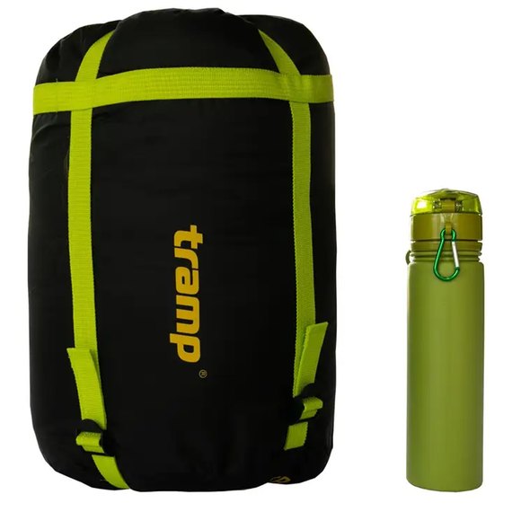 Спальный мешок Tramp Rover Compact кокон правый olive/grey 185/80-55 UTRS-050C-R, изображение 11
