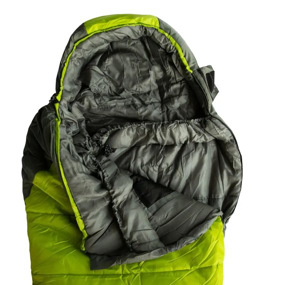 Спальный мешок Tramp Rover Regular кокон правый оливковый/серый 220/80-55 UTRS-050R-R, изображение 3