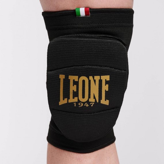 Наколенники Leone DNA Black (2шт) L/XL (3259_500181), Размер: L/XL, Цвет: Чёрный/Золотой, изображение 2