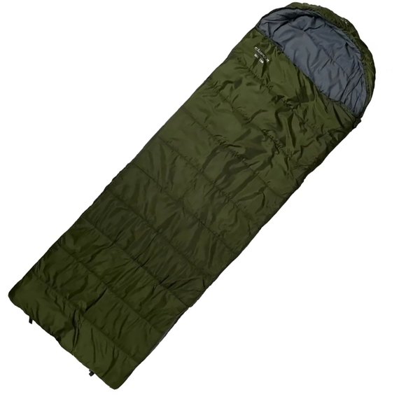 Спальный мешок Campout Oak (6/1°C), 190 см - Right Zip, Khaki (PNG 251449)