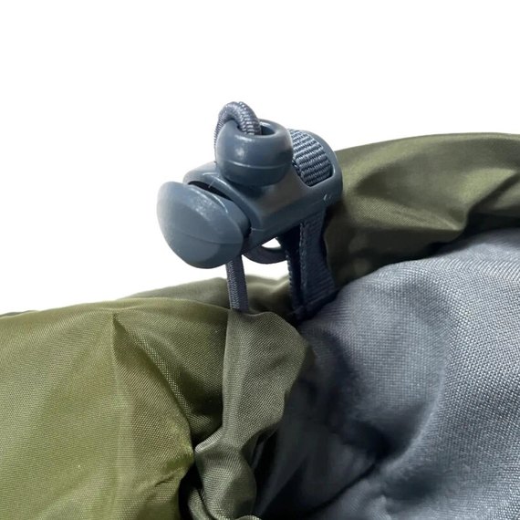 Спальный мешок Campout Oak (6/1°C), 190 см - Right Zip, Khaki (PNG 251449), изображение 2