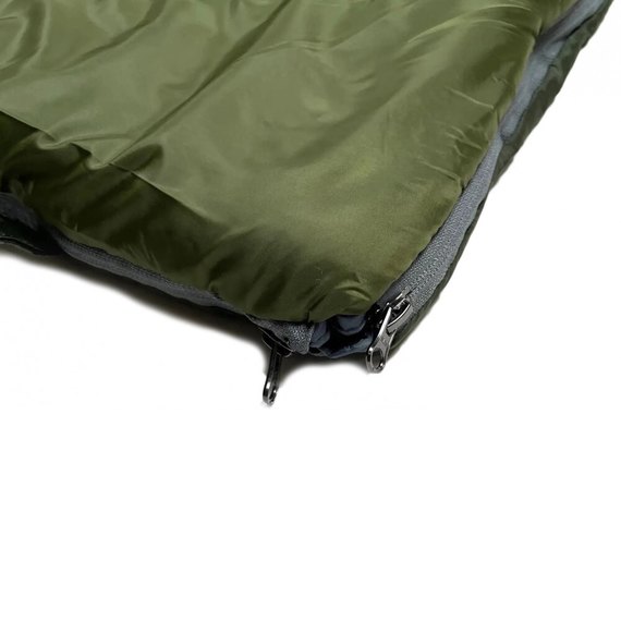Спальный мешок Campout Oak (6/1°C), 190 см - Right Zip, Khaki (PNG 251449), изображение 5