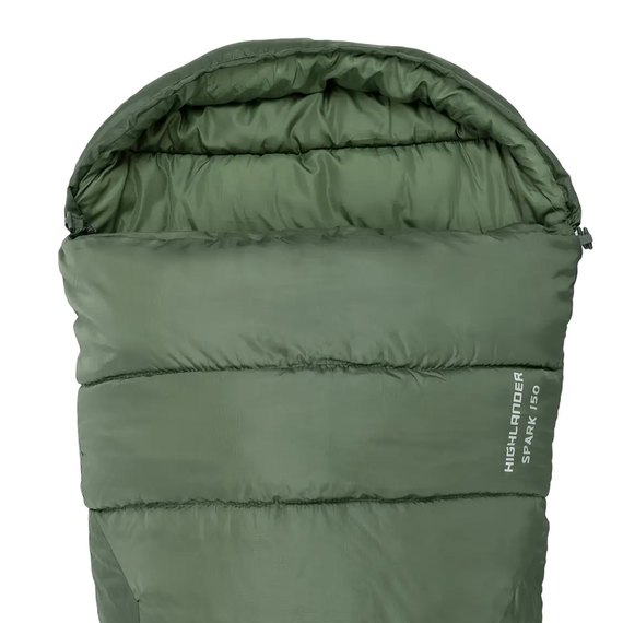 Спальний мішок Highlander Phoenix Ember 250/-3°C Olive Green Left (SB243-OG) 929694, зображення 3