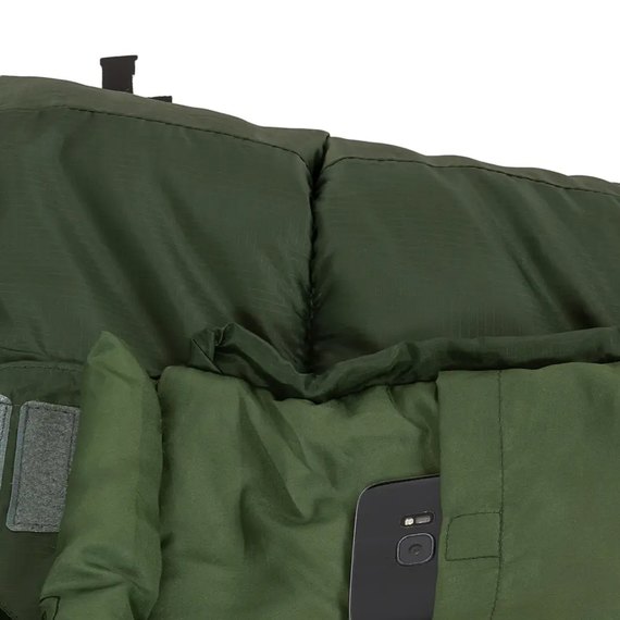 Спальний мішок Highlander Phoenix Ember 250/-3°C Olive Green Left (SB243-OG) 929694, зображення 8