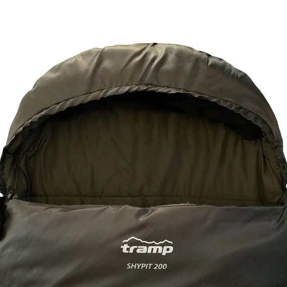 Спальный мешок Tramp Taiga 400XL одеяло правый олива 220/100 UTRS-060L-R, изображение 5