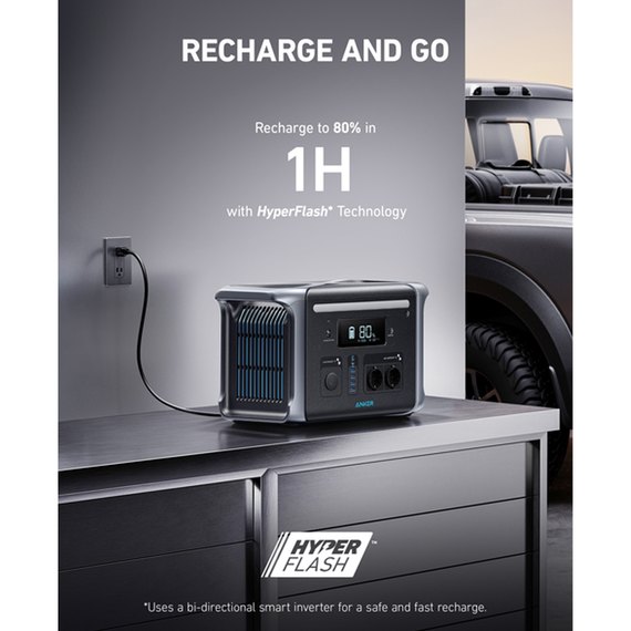 Портативная зарядная станция Anker 757 Powerhouse (6837227), изображение 8