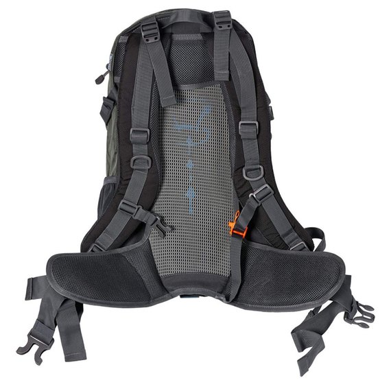 Рюкзак Skif Outdoor Tracker, 40L black (9653B), Цвет: Чёрный/Красный, изображение 4