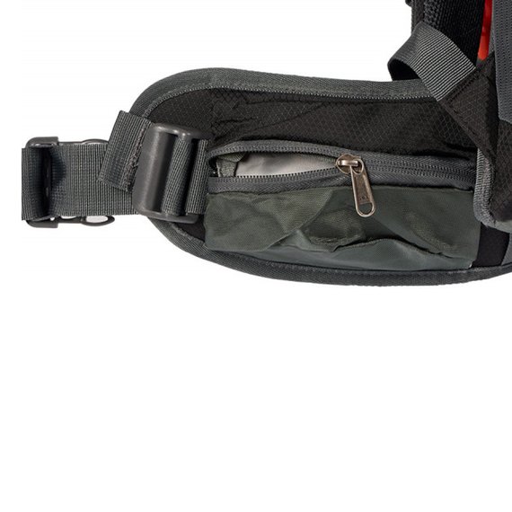 Рюкзак Skif Outdoor Tracker, 40L black (9653B), Цвет: Чёрный/Красный, изображение 7
