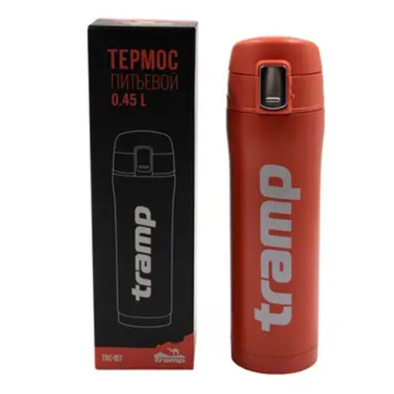 Термос Tramp 0,45 л, оранжевый, UTRC-107-orange, Цвет: Оранжевый, Объём: 0.45 л, изображение 2