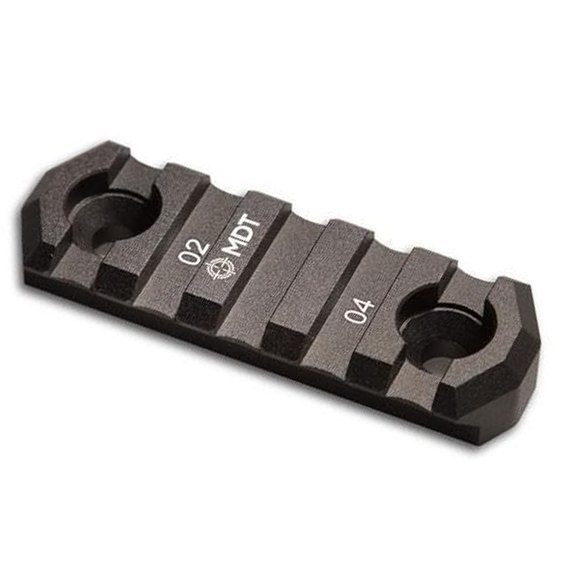 Планка MDT Picatinny Rail 2.5" (5 slots) black (102216-BLK)